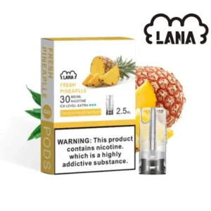 菠蘿|Lana電子煙彈 透明發光彈通用一代主機 #台灣現貨#